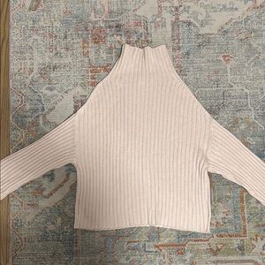 Tavi Pale Pink Turtleneck Sweater